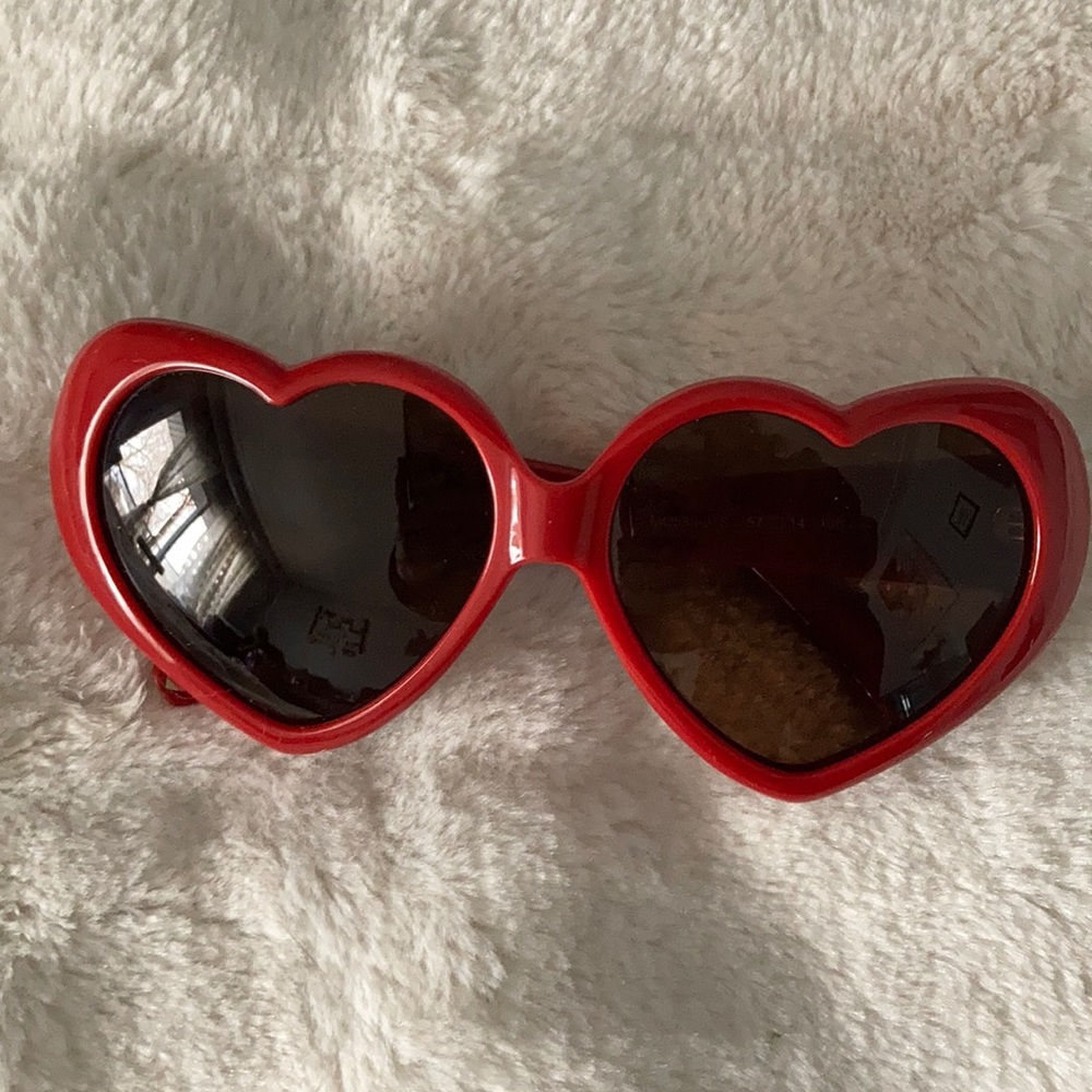 Moschino Heart Shaped Sunglasses